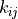 k_{ij}