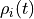\rho_{i}(t)