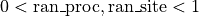 0 < \mathrm{ran\_proc}, \mathrm{ran\_site} < 1