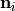 \mathbf{n}_i